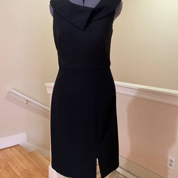 White House Black Market, size 2, black dress. - Picture 2 of 5